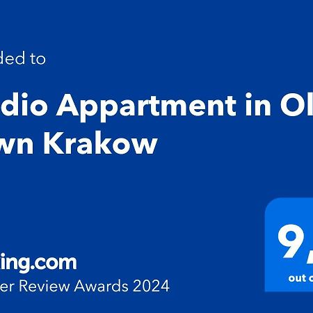 Studio Appartment In Old Town Kraków Exteriör bild